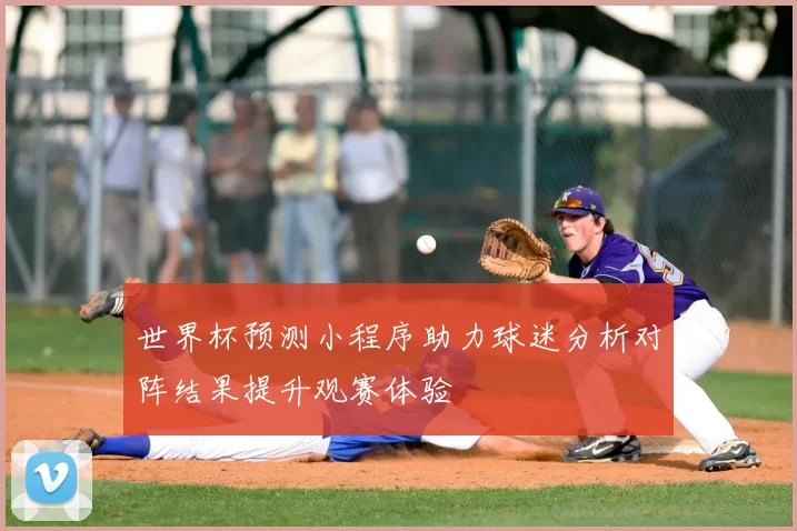 世界杯预测小程序助力球迷分析对阵结果提升观赛体验